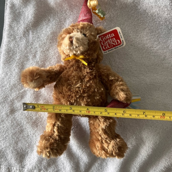 NWT VINTAGE GUND CONFETTI BIRTHDAY BEAR - Picture 5 of 10